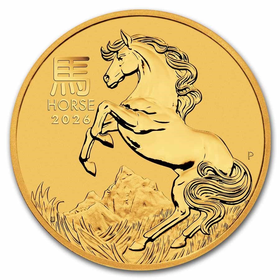 Read more about the article 2026 Australia 10 oz Gold Lunar Horse
