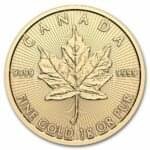 2025 25x 1 gram Gold Maple Leafs 