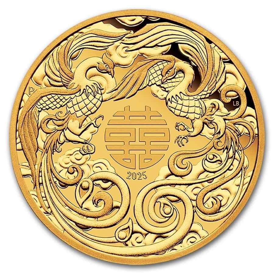 2025 AUS 1 oz Gold Chinese Myths 7 2025 AUS 1 oz Gold Chinese Myths