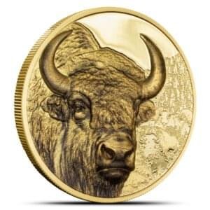 Read more about the article 2025 1 oz Proof Mongolia Gold Bison Coin
