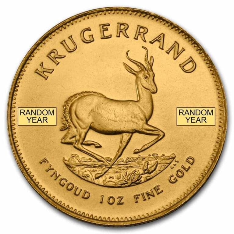 South African 1 oz Gold Krugerrand Coin best