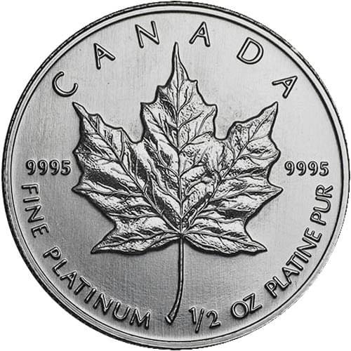 1/2 oz Platinum Coin (VC, Any Mint) 3 1/2 oz Platinum Coin (VC, Any Mint)