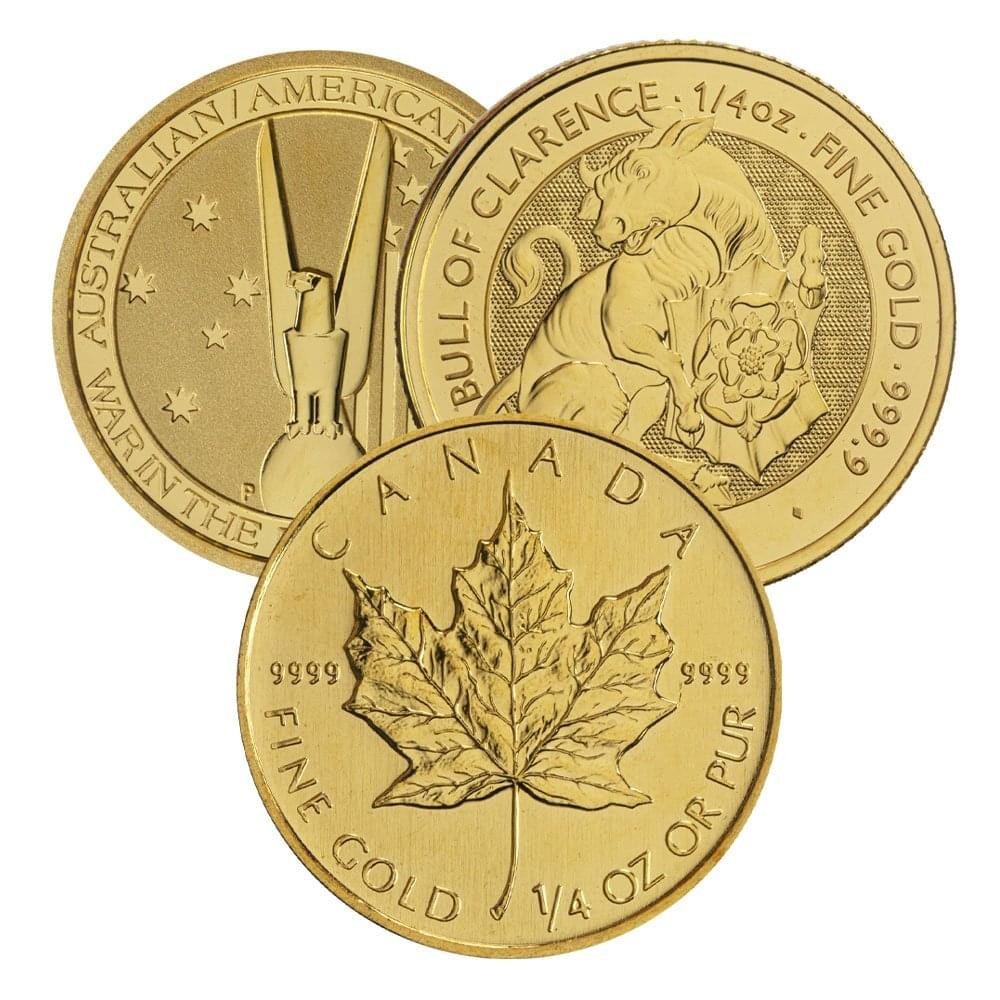 Read more about the article 1/4 oz Gold Coin